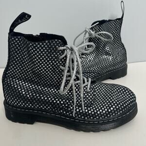 Dr Martens 1460 Metallic Star Boots Ladies 5